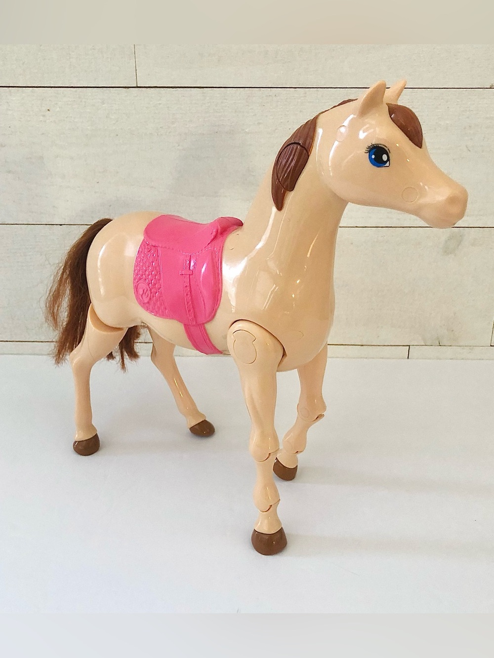 Barbie Saddle 'N Ride Walking Horse Mattel Equestrian WORKS
